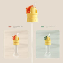 Load image into Gallery viewer, Reusable children beverage water bottle straw lid