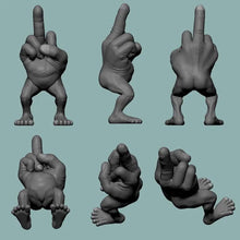 Load image into Gallery viewer, Middle Finger Figure With Legs
