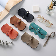 Load image into Gallery viewer, Soft Leather Sunglasses Bag