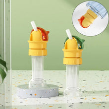 Load image into Gallery viewer, Reusable children beverage water bottle straw lid