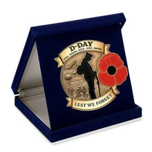 Load image into Gallery viewer, Limited Edition D-DAY 80th Anniversary Commemorative Badge