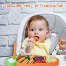 Load image into Gallery viewer, Toddler Plates with Suction