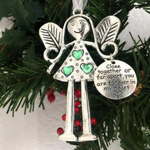 Load image into Gallery viewer, Crazy Beautiful Friends Forever - Angel Ornament Christmas Gift