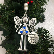 Load image into Gallery viewer, Crazy Beautiful Friends Forever - Angel Ornament Christmas Gift