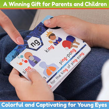 Load image into Gallery viewer, Phonics Flash Cards - Learn to Read in 20 Stages - Digraphs CVC Blends Long Vowel Sounds