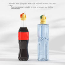 Load image into Gallery viewer, Reusable children beverage water bottle straw lid