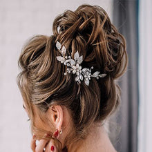 Load image into Gallery viewer, Bun Clipping Flower Bud Wig