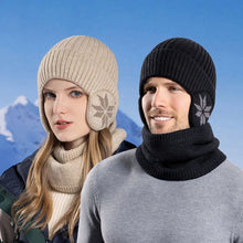 Load image into Gallery viewer, Winter Beanie Hat Scarf Sets Warm Knit Hat