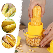 Load image into Gallery viewer, Cob Corn Stripper With Built-In Measuring Cup And Grater