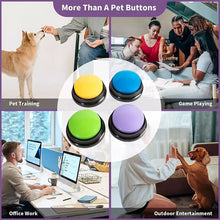 Load image into Gallery viewer, Recordable Talking Easy Carry Voice Recording Sound Button Pet Training