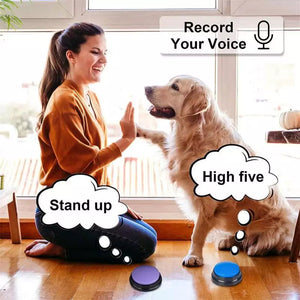 Recordable Talking Easy Carry Voice Recording Sound Button Pet Training