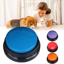 Load image into Gallery viewer, Recordable Talking Easy Carry Voice Recording Sound Button Pet Training