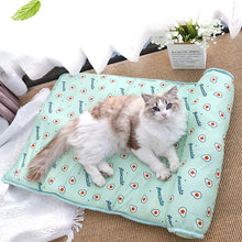 Load image into Gallery viewer, Ice Silk Cooling Mat for Dogs &amp; Cats