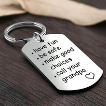 Load image into Gallery viewer, Reminder to Do Things Stainless Steel Keychain