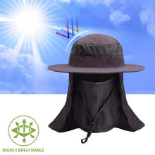 Load image into Gallery viewer, OUTDOOR SUNHAT-(Shape-able, Crush-able, Fold-able, Ultra Wind Resistant)