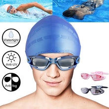 Load image into Gallery viewer, Swimming Set - Goggles, Cap, Earplug, Nose Clip