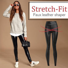 Load image into Gallery viewer, Stretch-Fit Faux Leather Shaper