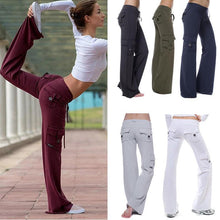 Load image into Gallery viewer, Elastic Eco-friendly Bamboo Yoga Pants