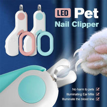 Load image into Gallery viewer, LED Pet Nail Clipper