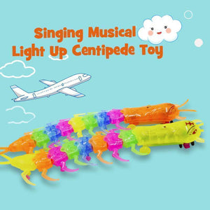 Singing Musical Light Up Centipede Toy