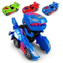 Load image into Gallery viewer, Transforming Dinosaur LED Car (Random color)