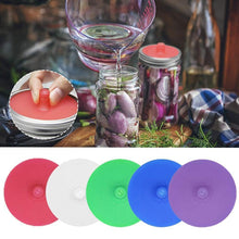 Load image into Gallery viewer, Silicone Sealing Covers for Mason Jar (6 PCs)