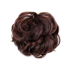 Load image into Gallery viewer, Bun Clipping Flower Bud Wig