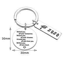 Load image into Gallery viewer, 2020 GRADUATION KEYCHAIN