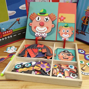 Magnetic puzzle box  education toys