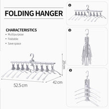 Load image into Gallery viewer, 8 In 1 Multifunctional Folding Hanger For Space Saving