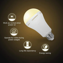 Load image into Gallery viewer, Rechargeable Emergency LED Light Bulb