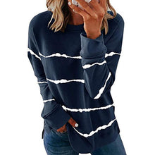 Load image into Gallery viewer, Women Casual Stripe Pullover