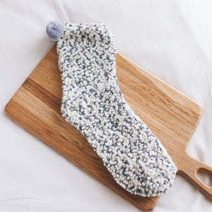 (🎅EARLY CHRISTMAS 50% OFF ) Winter Fuzzy "Cupcakes" Socks WIth Gift Box