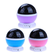 Load image into Gallery viewer, Night Light Romantic Starry Sky LED Projector Lamp