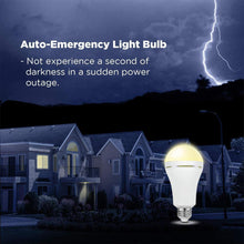 Load image into Gallery viewer, Rechargeable Emergency LED Light Bulb