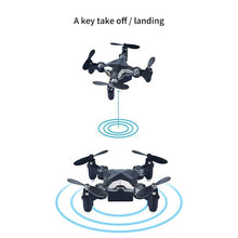 Load image into Gallery viewer, Mini Drone Aircraft Foldable Aerial WiFi Watch Remote Control