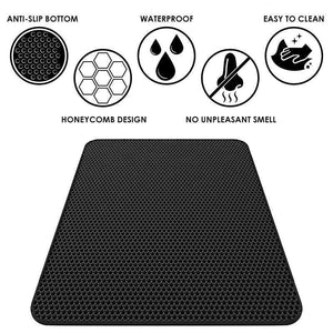 Non-Slip Cat Litter Mat