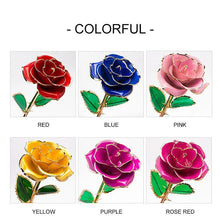 Load image into Gallery viewer, Bloom Eternal 24K Gold Rose