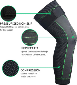 Tourmaline Acupressure Self-heating Knee Sleeve