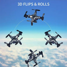 Load image into Gallery viewer, Mini Drone Aircraft Foldable Aerial WiFi Watch Remote Control