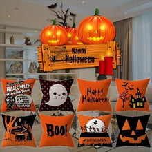 Load image into Gallery viewer, Halloween Decoration Pumpkin Cushion Cover