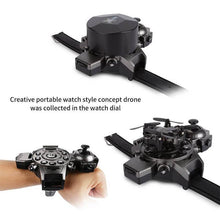 Load image into Gallery viewer, Mini Drone Aircraft Foldable Aerial WiFi Watch Remote Control