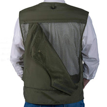 Load image into Gallery viewer, Outdoor Lightweight Mesh Fabric Vest with 16 Pockets