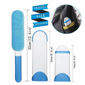 Reusable Pet Fur Remover Brush Set