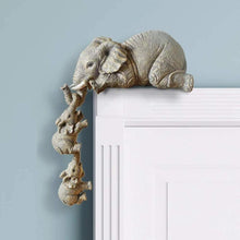 Load image into Gallery viewer, Elephant sitter hand-painted figurines