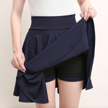 Load image into Gallery viewer, A-line Elastic Waist Pleated Shorts Skirts