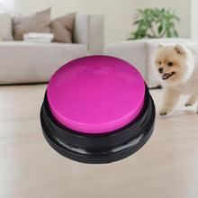 Load image into Gallery viewer, Recordable Talking Easy Carry Voice Recording Sound Button Pet Training