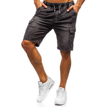 Load image into Gallery viewer, Men Fashion Denim Shorts