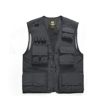 Load image into Gallery viewer, Outdoor Lightweight Mesh Fabric Vest with 16 Pockets