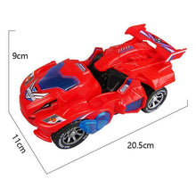 Load image into Gallery viewer, Transforming Dinosaur LED Car (Random color)